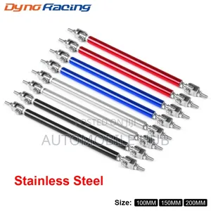 Universal Front Bumper Lip Holder Rods – Racing Style Support