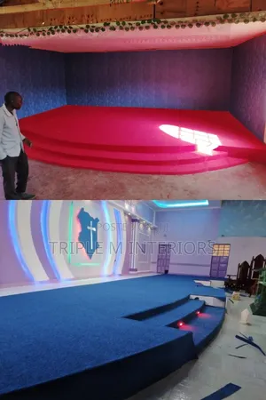 Stylish Delta Flooring Carpet | Ideal for Church Halls