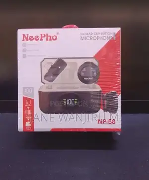 Neepho Np-58 Dual Wireless Magnetic Microphone