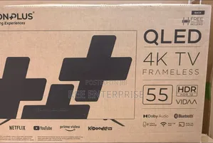 *Vision Plus 55" Vidaa Qled Brand New