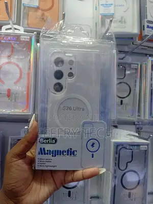 Samsung Galaxy S26 Ultra Berlia Magnetic Clear Case