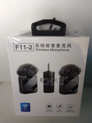 Premium F11-2 Wireless Microphone 3 In1 for iPhone , Type-C and Camera