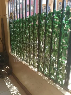 Artificial Green Leafy Privacy Panel