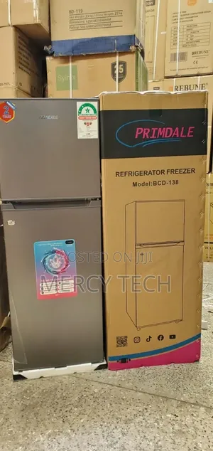 Primdale 138l Double Door Refrigerator – Model BCD-138