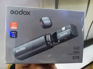 Godox C01 2-Person Wireless Microphone With Usb-C Connector for Mobile