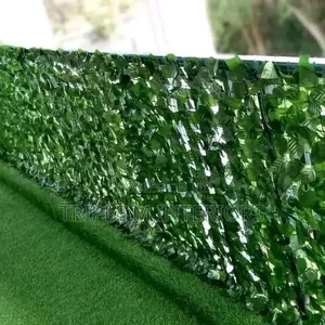 Uv-Resistant Artificial Leaf Fence Panel