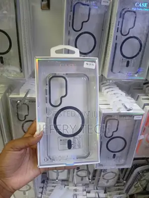 Samsung Galaxy S25 Ultra Transparent Magnetic Protective Case