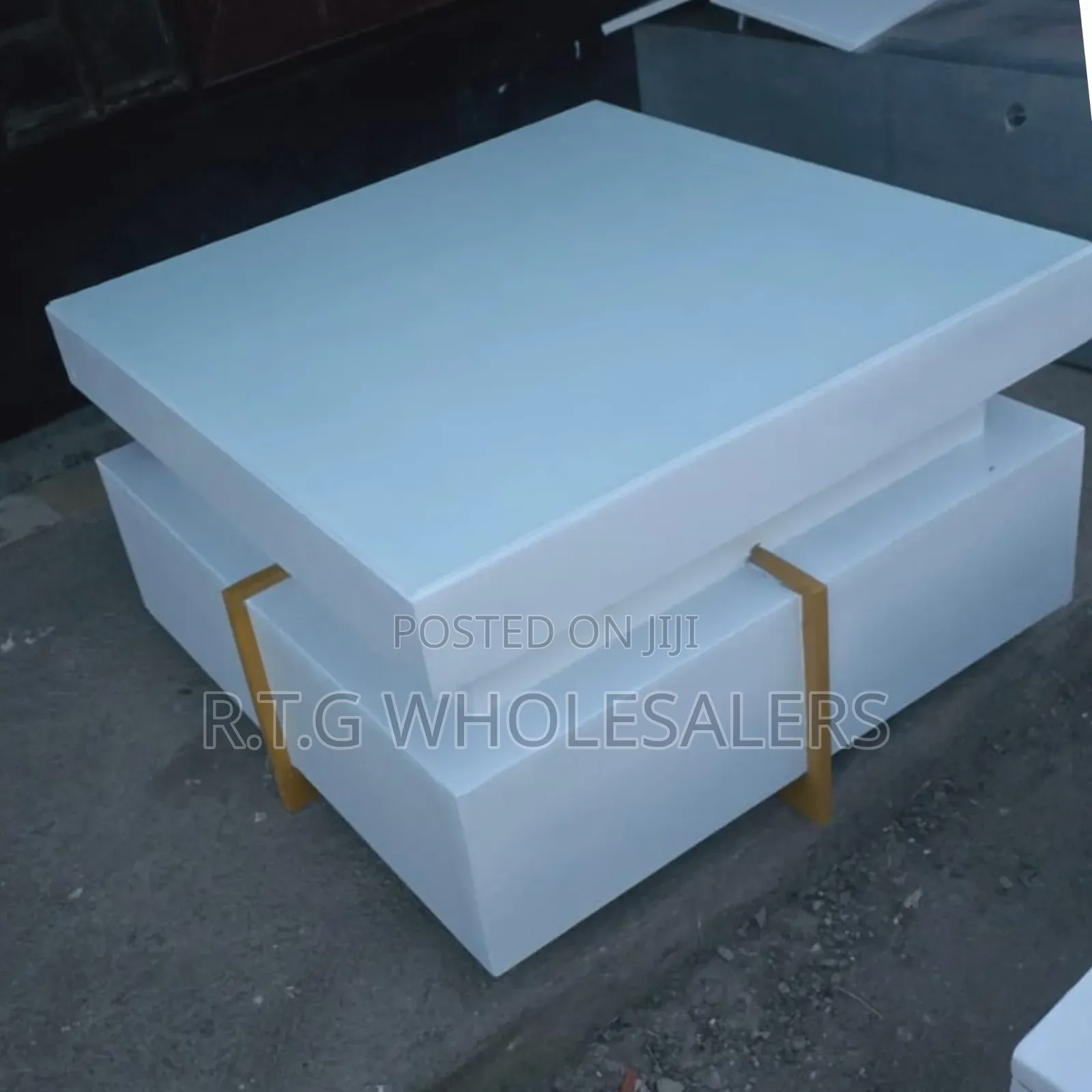 Executive Square Marble Coffee Table