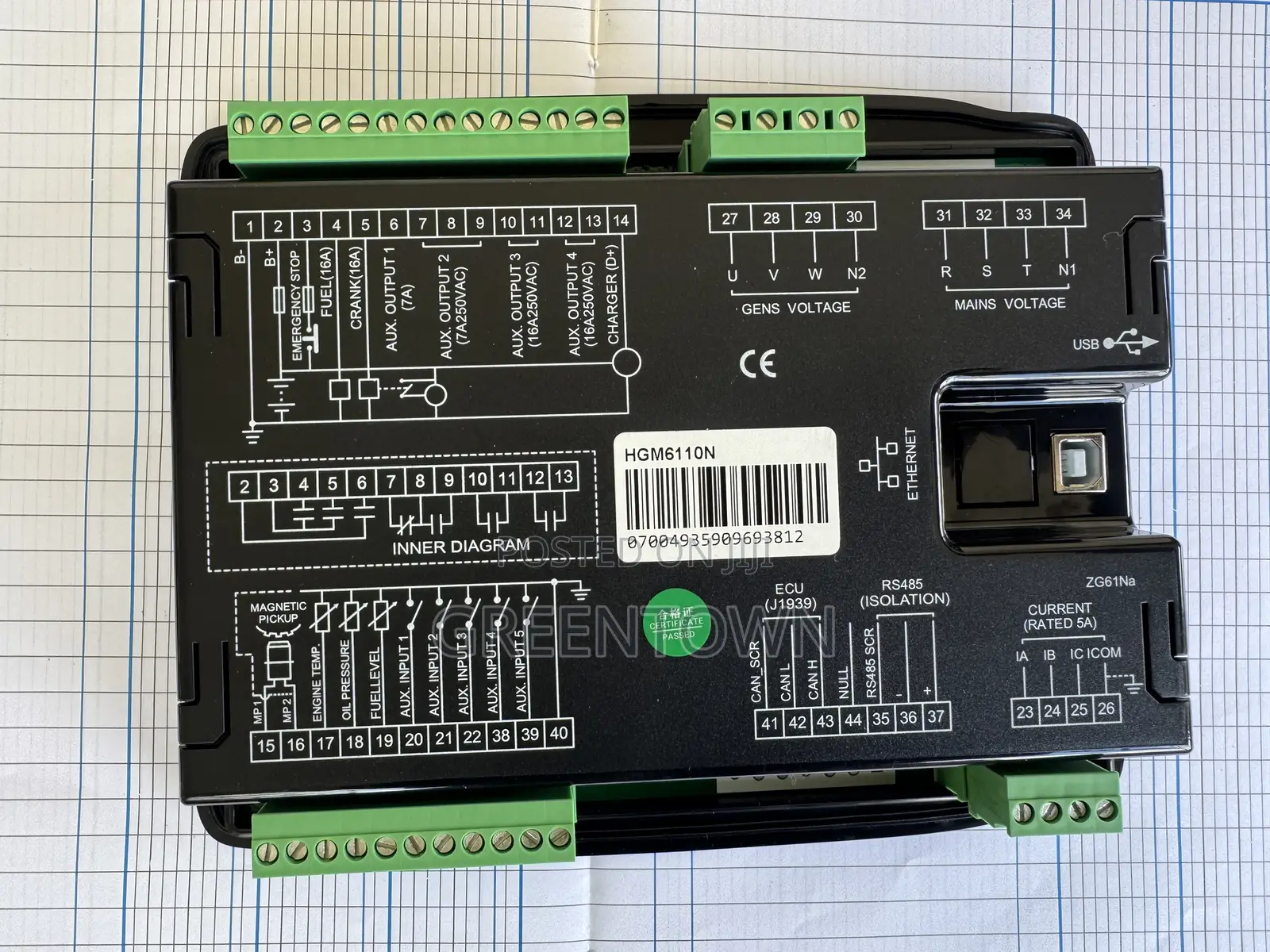 Smartgen Hgm6110n Controller (Automatic Generator Control Module)