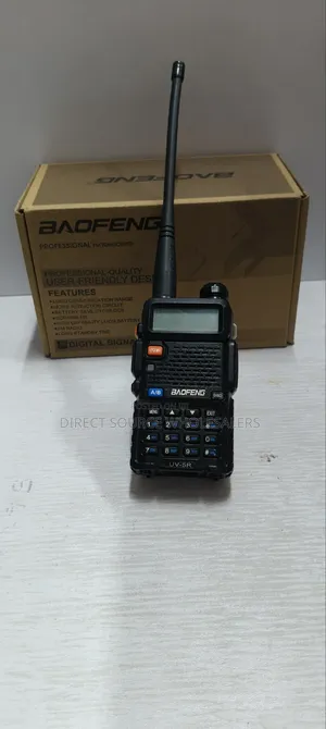 Baofeng Uv-5r Walkie Talkie With Long Range and Clear Sound. Dual Band