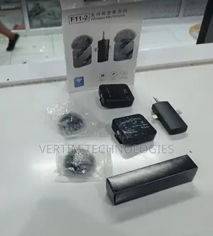 Mic F11-2 for iPhone, Android, and Camera Microphone