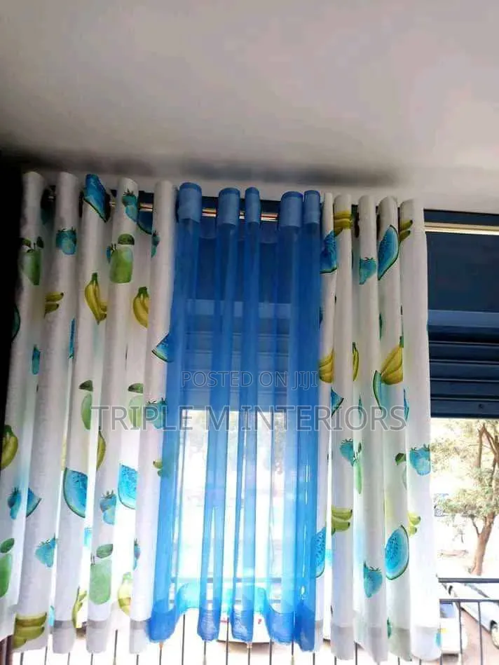 Kitchen Window Curtain Set