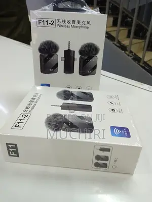 New Wireless Lavalier Microphone F11 - 2
