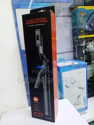 C17 Ai Face Tracking Gimbal 360° Selfie Stick Tripod