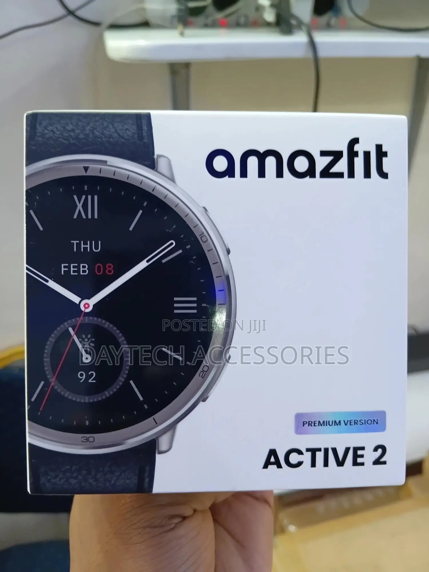 This Is an Amazfit Active 2 Premium Version Smartwatch.