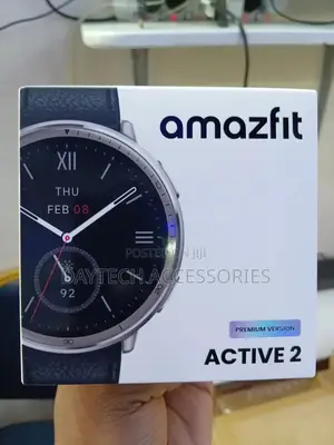 This Is an Amazfit Active 2 Premium Version Smartwatch.