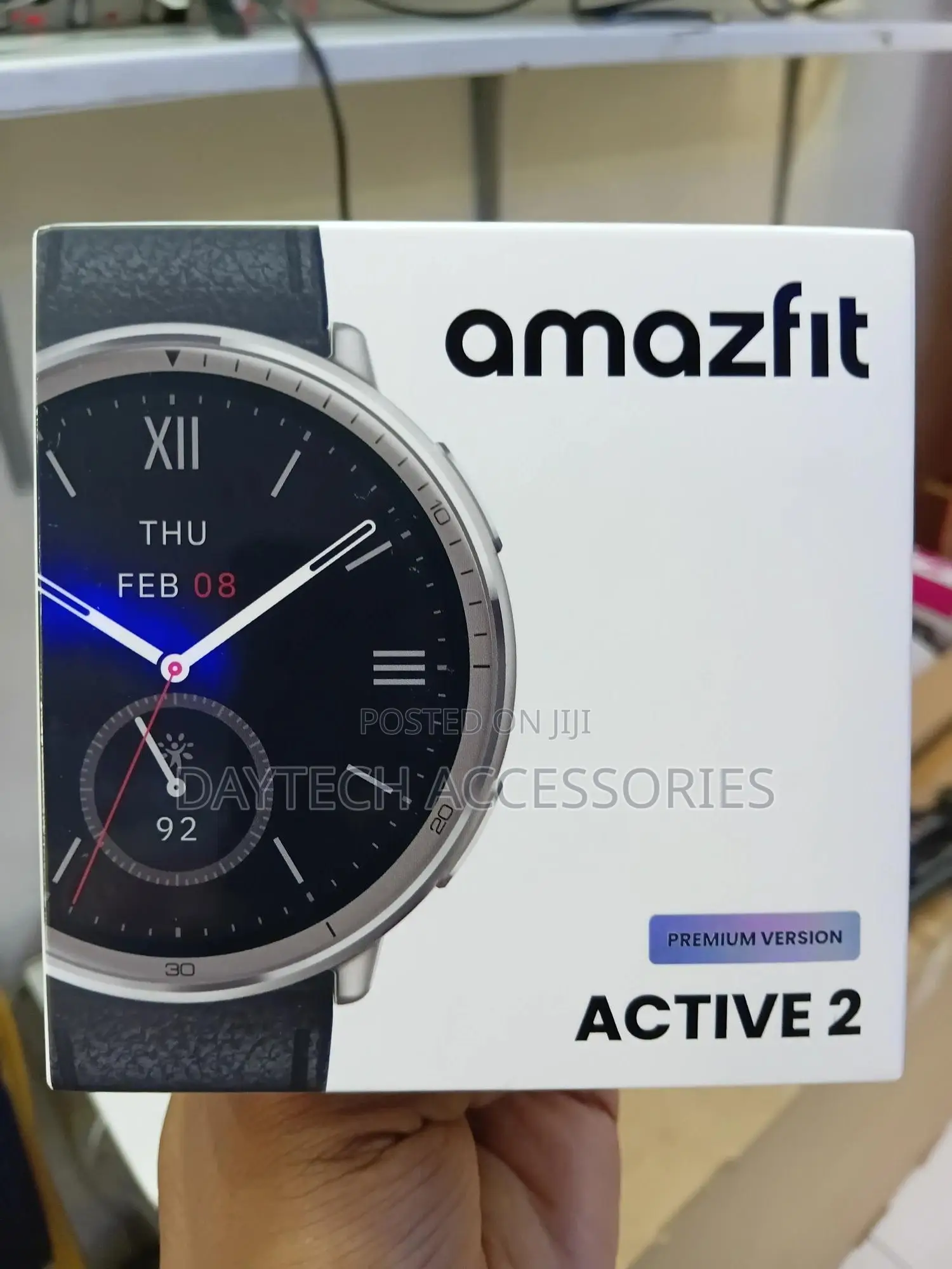 This Is an Amazfit Active 2 Premium Version Smartwatch.