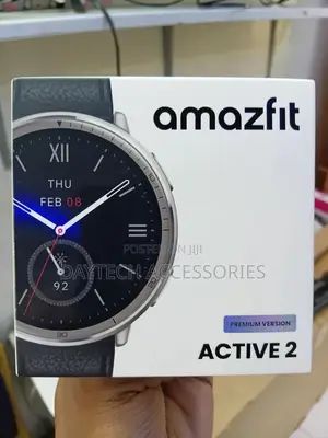 This Is an Amazfit Active 2 Premium Version Smartwatch.