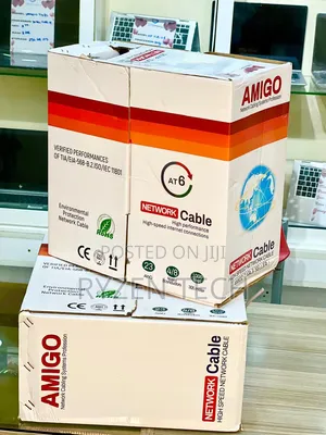 Amigo Networking Cat6 Cable- Utp Indoor Lan Cable 305m
