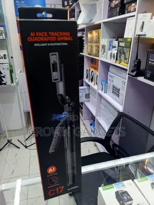 C17 Intelligent Selfie Stick Tripod Face Tracking Gimbal