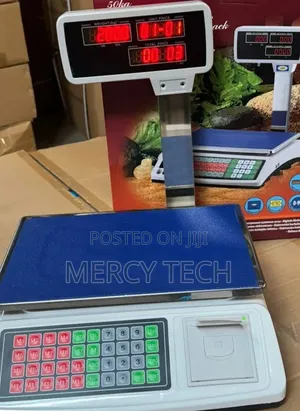 50kg Digital Price Computing Scale With Thermal Printer