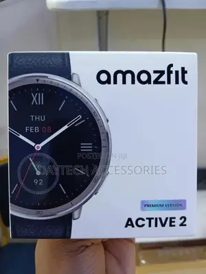 Amazfit Active 2 Premium Watch - Black