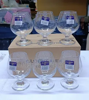 6pcs Globeca Brand Cognac Glasses