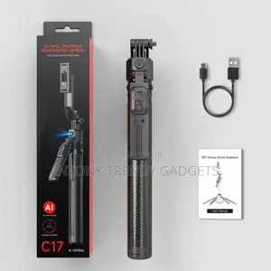 C17 Ai Face Tracking Quadrapod Gimbal, Auto Tracking Phone Stand