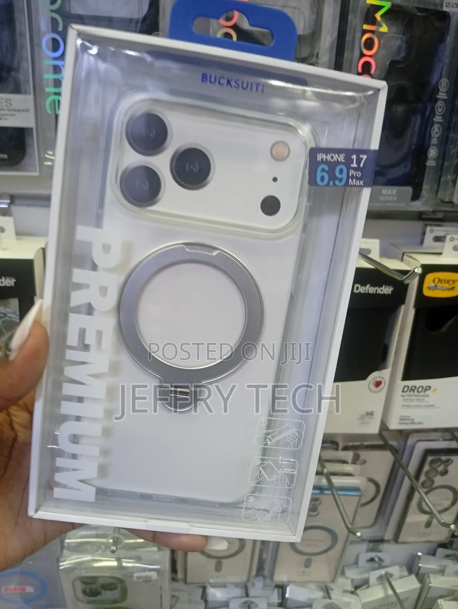 iPhone 17 Pro Max Bucksuiti Brand Phone Case