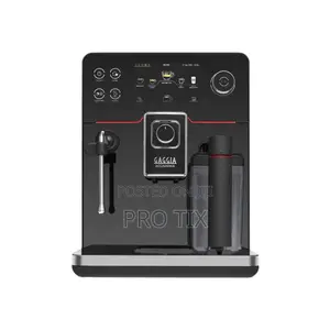 Gaggia Accademia Ri9781/01 Coffee Machine Glass Black