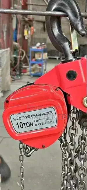 Heavy Duty 10 Ton Tonne 6m Chain Block