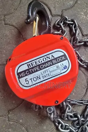 Heavy Duty5 Tonne 6m Chain Block