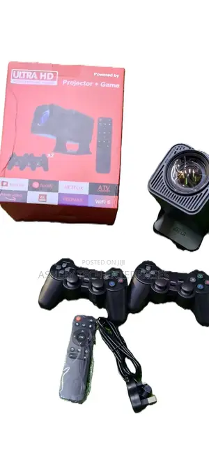 Hy300 Android Projector + Gaming Console – Smart Hd Home Entertainment