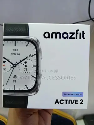 Amazfit Active 2 Premium Version Smartwatch - Black