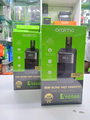 Oraimo Powerjet 501 85w Ultra Fast Charging Power Bank