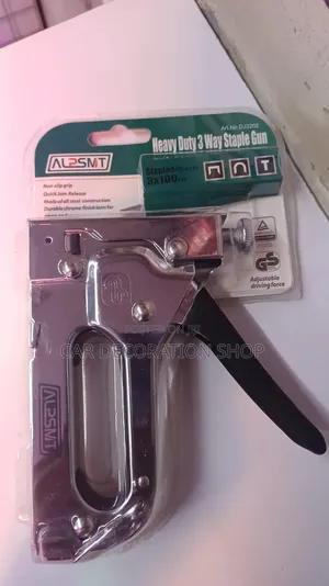 3way Staple Gun Chrome Finish