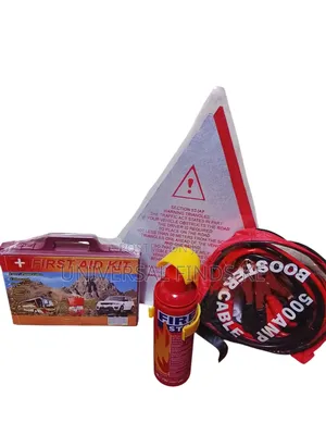4-in-1 Emergency Car Kit – Portable Roadside Safety Survival Set