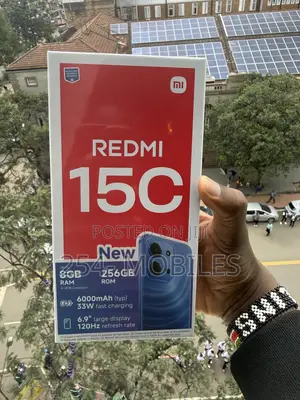 New Xiaomi Redmi 15C 4G 256 GB Black