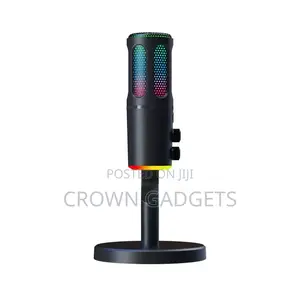 Usb RGB Microphone Condenser for Streaming Recording