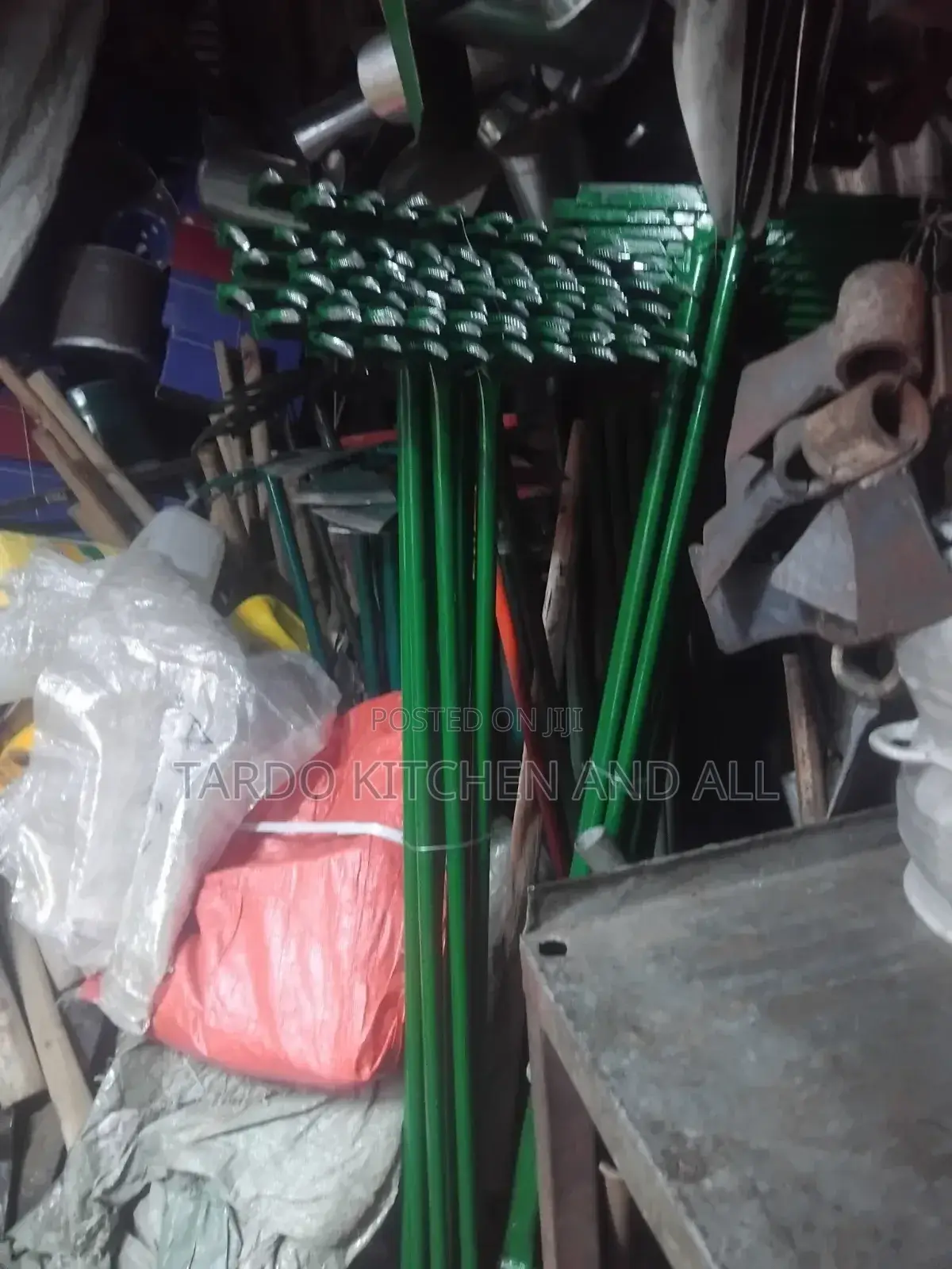 Metallic Garden Rake