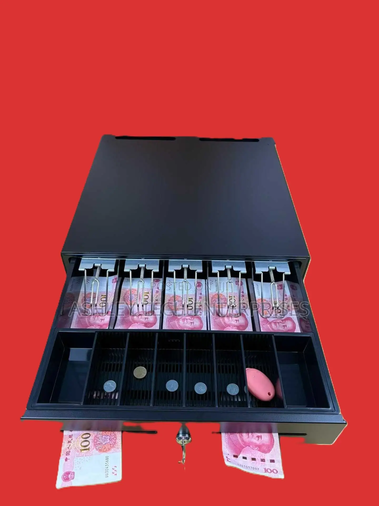 5 Slots Automatic Cash Drawer – Pos Secure Money Storage