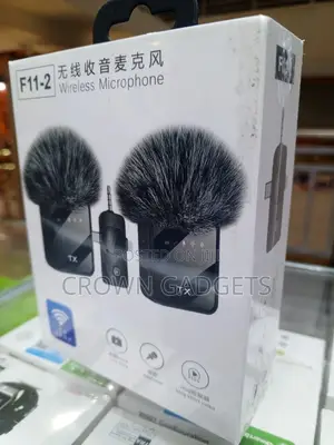 F11-2 Dual Mic iPhone Android Camera 3-in-1 Receiver