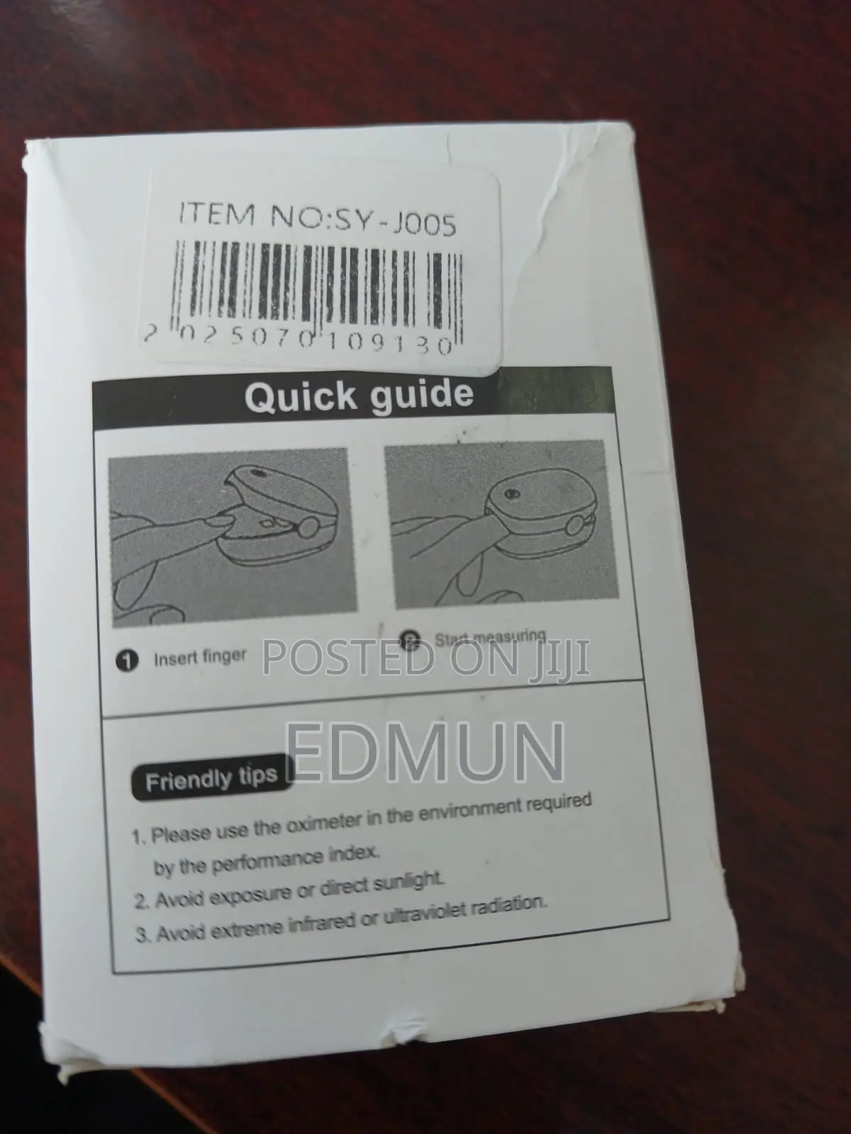 Fingertip Pulse Oximeter