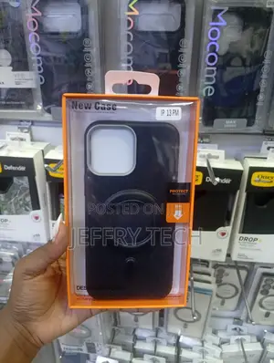 iPhone 13 Pro Max Branded Leather Magsafe Case