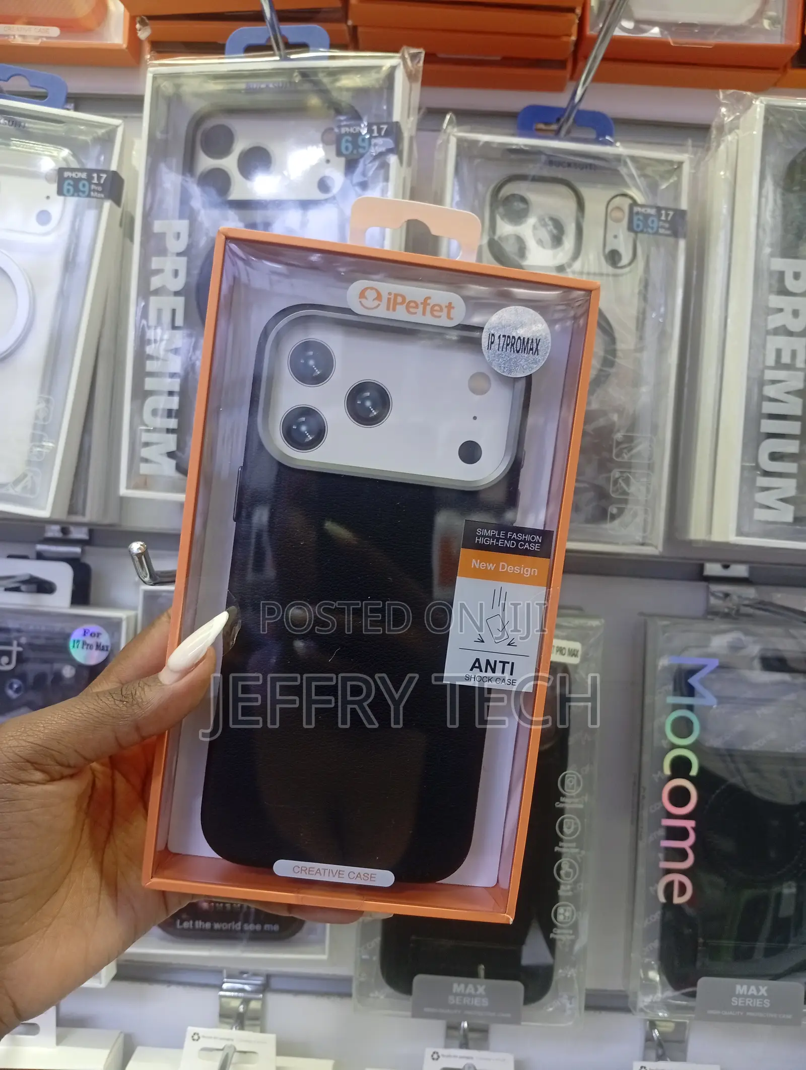 iPhone 17 Pro Max Ipefet Brand Protective Case