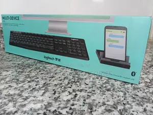Logitech K375s Multi-Device Wireless Keyboard With Mouse Stand