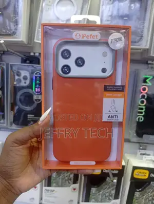 iPhone 17 Pro Max Orange "Simple Fashion High-End Case