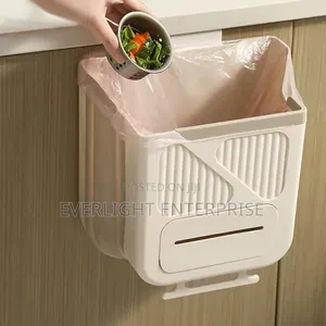 Kitchen Hanging Trash Can Foldable Cabinet