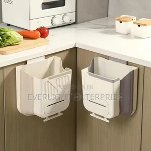 Kitchen Hanging Trash Can Foldable Cabinet