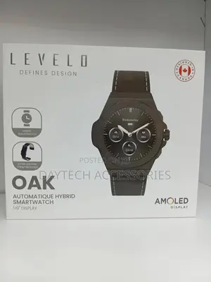 This Is a Levelo Oak Automatique Hybrid Smartwatch